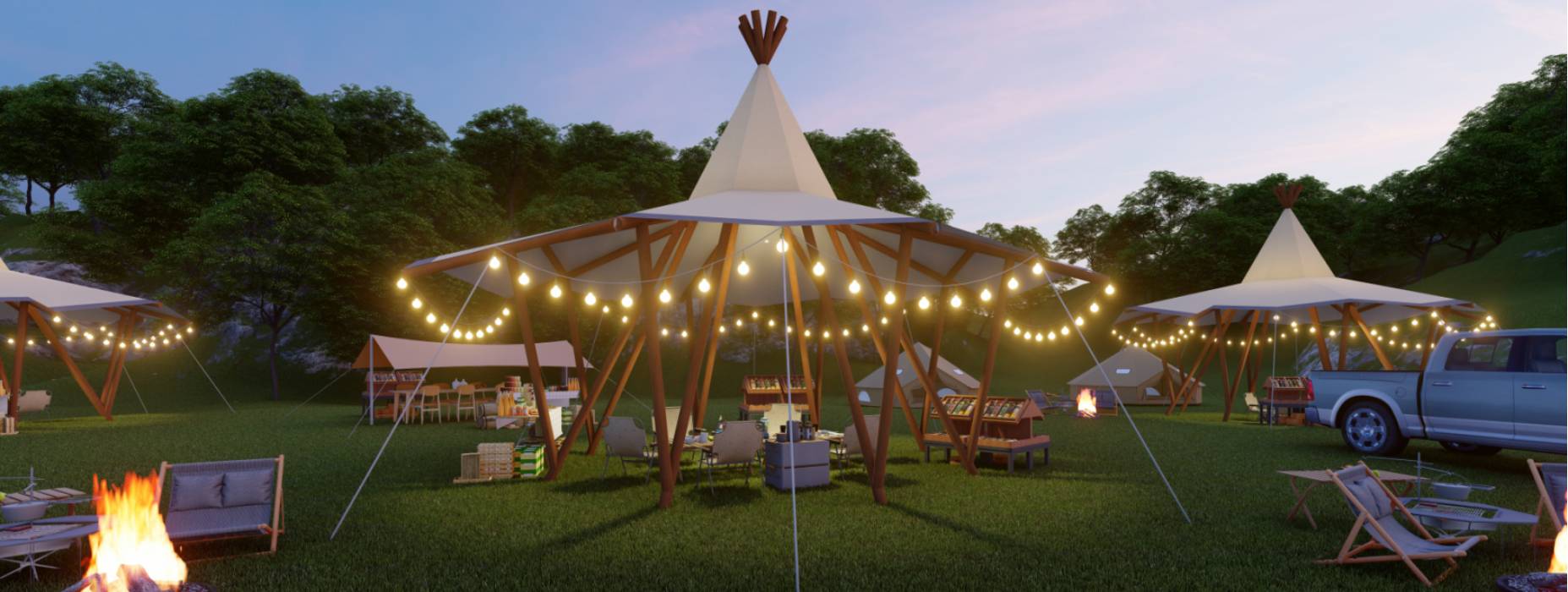 天山区露营帐篷酒店厂家